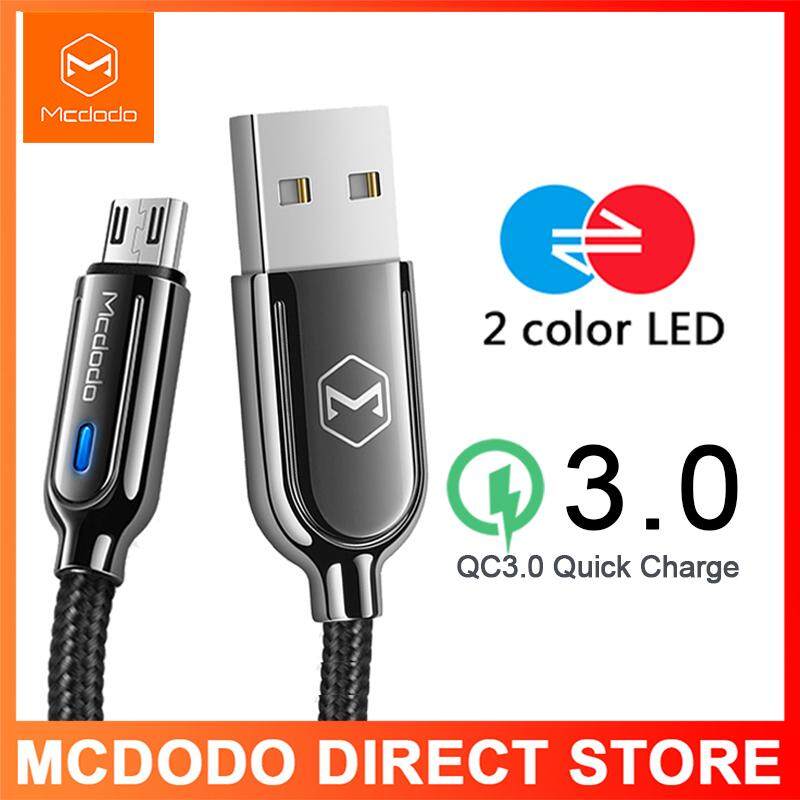Mcdodo Micro USB Cable 2.4A Fast Charging Auto Disconnec For Samsung S7 Xiaomi Tablet Android Phone Charger Cord