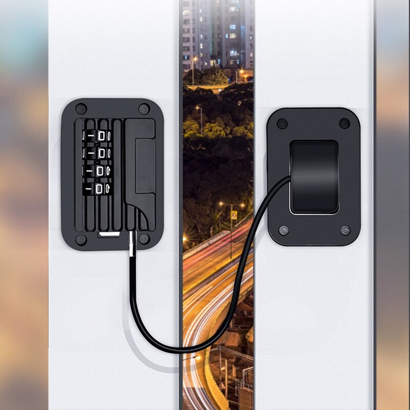 【Ready Stock&Hot Saling】Upgraded Password Window Lock Child Safety Lock Baby Protection Children Fridge Lock Door Cabinet Limiter Locks