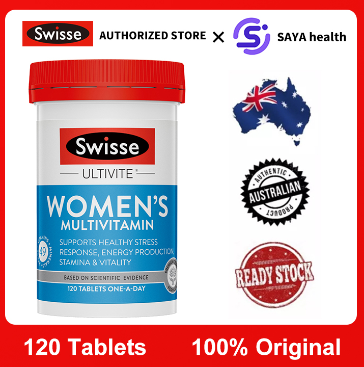 Swisse Ultivite Women's Multivitamin 60/120 Tab(Exp:2025)