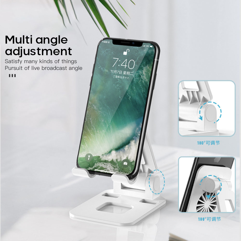 Universal Phone Tablet Stand Holder, Double Folding/ Cooling Design, Portable Foldable Adjustable  Phone Tablet  Stand Holder For Android, IOS, Phones, Game Console And So On, For Xiaomi Apple Huawei 